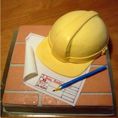 Торт для строителя купить - новосибирск.сладкоежкин.рф