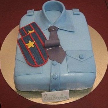 Торт для полицейского купить - новосибирск.сладкоежкин.рф